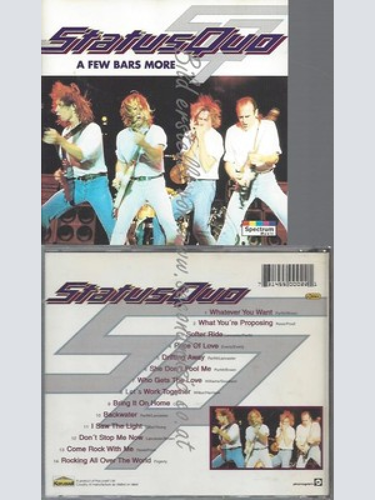 CD--STATUS QUO -- -- A FEW BARS MORE