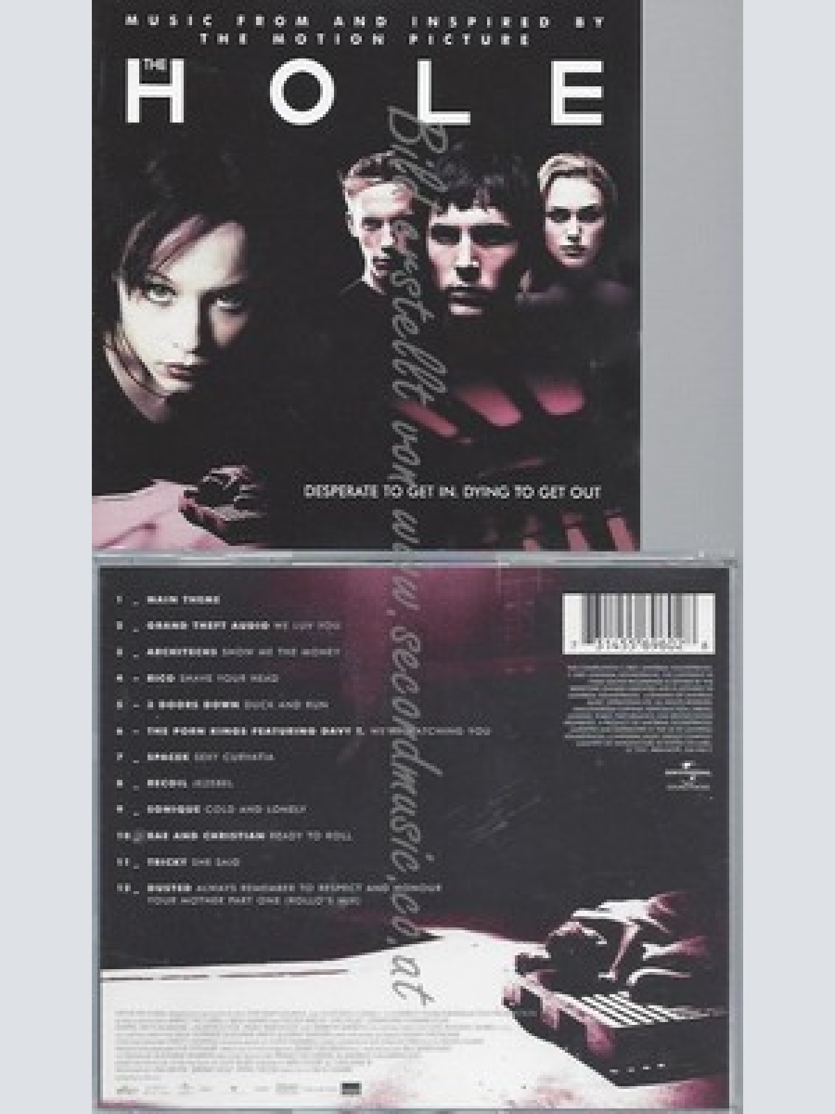 CD--OST UND VARIOUS -- --- THE HOLE