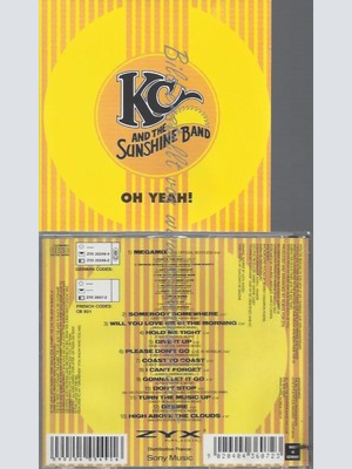 CD--K.C. & THE SUNSHINE BAND -- OH YEAH!
