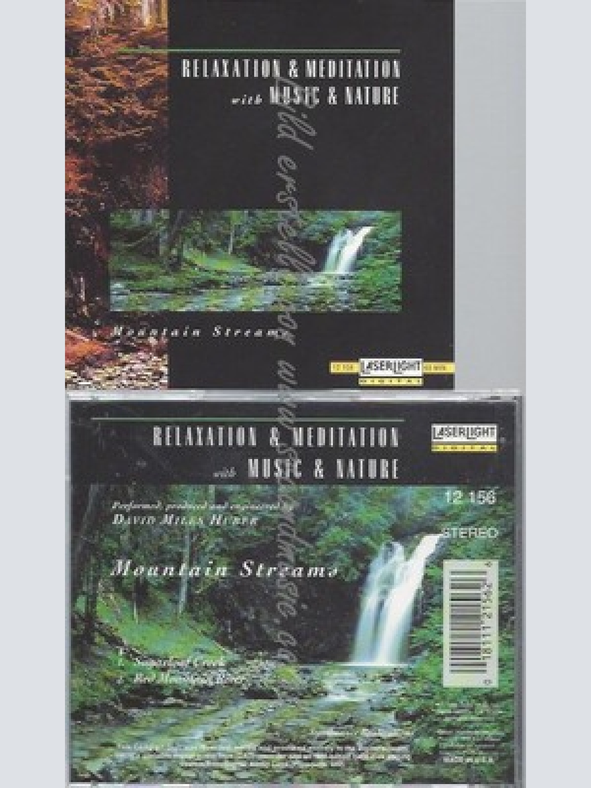 CD--RELAXATION & MEDIATION WITH MUSIC & NATURE -- MOUNTAIN STREAMS