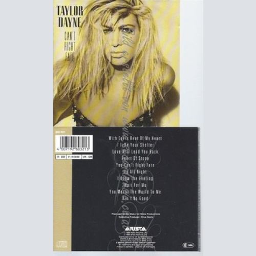CD--TAYLOR DAYNE -- --CD -- CAN'T FIGHT FATE
