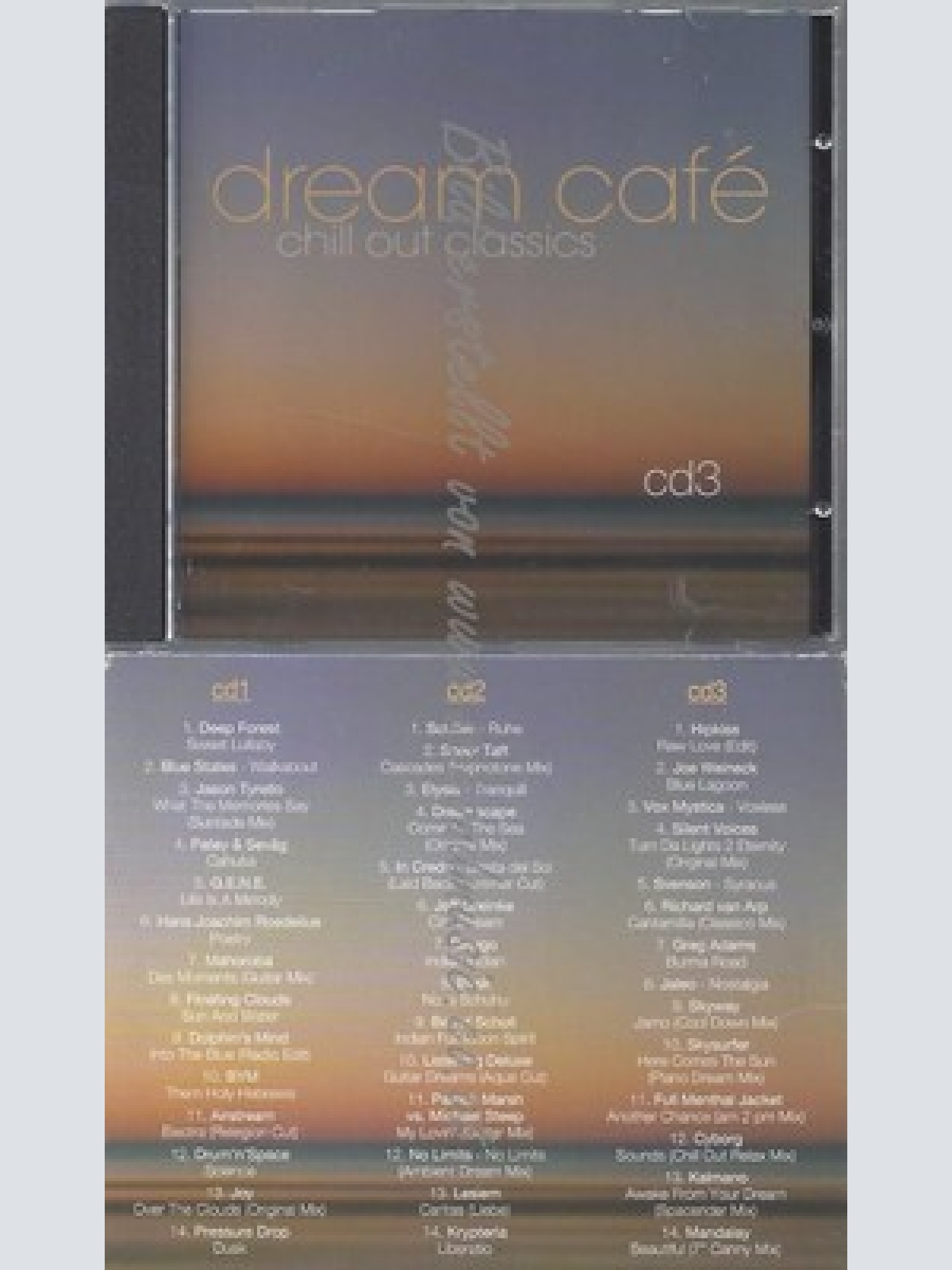 CD--VARIOUS -- --3 CD SET  -- DREAM CAFE