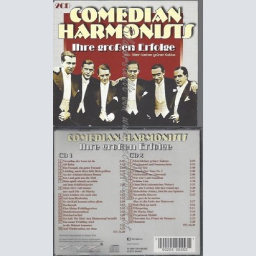 CD--THE COMEDIAN HARMONISTS -- --CD -- IHRE GROSSEN ERFOLGE I