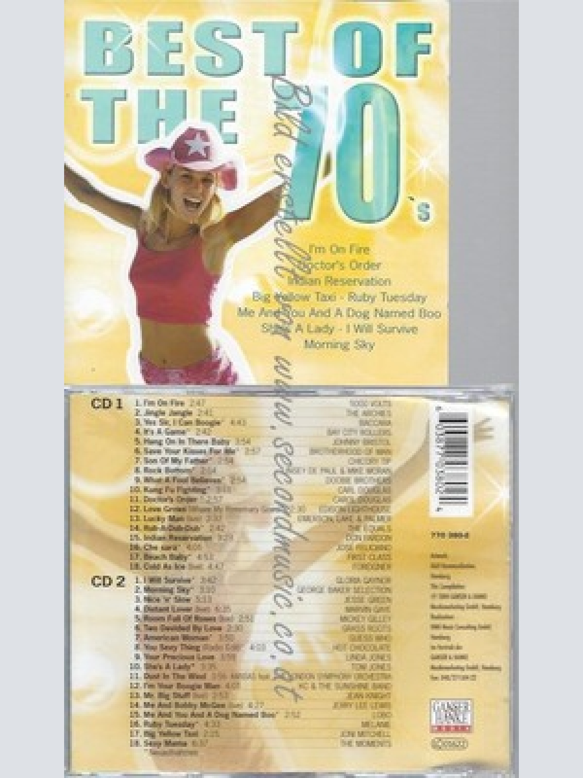 CD--VARIOUS, BACCARA, BAY CITY ROLLERS UND DOOBIE BROTHERS -- --C--BEST OF THE 7