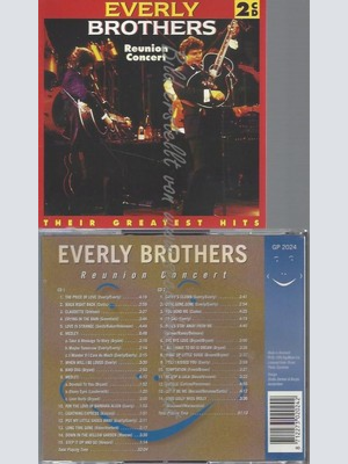 CD--THE EVERLY BROTHERS -- REUNION CONCERT - VOLUME TWO