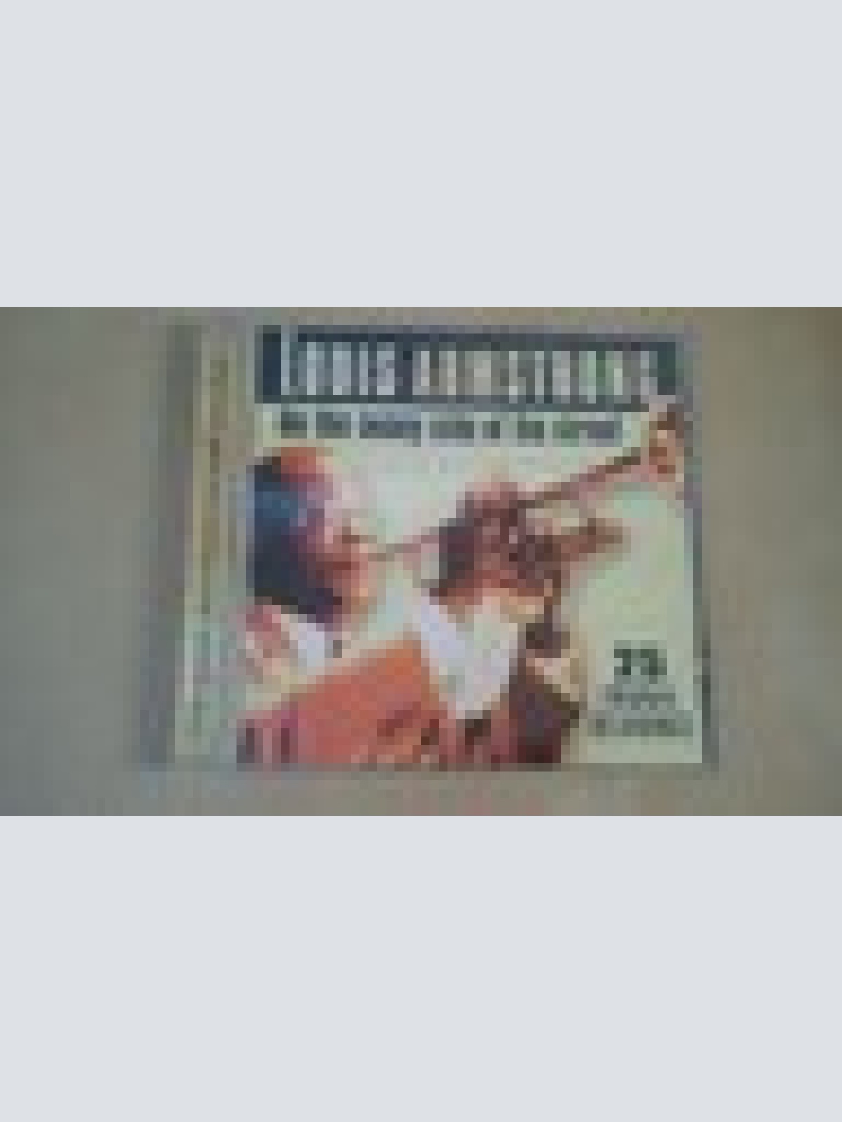 CD--LOUIS ARMSTRONG --ON THE SUNNY SIDE OF THE STREET -----ALBUM