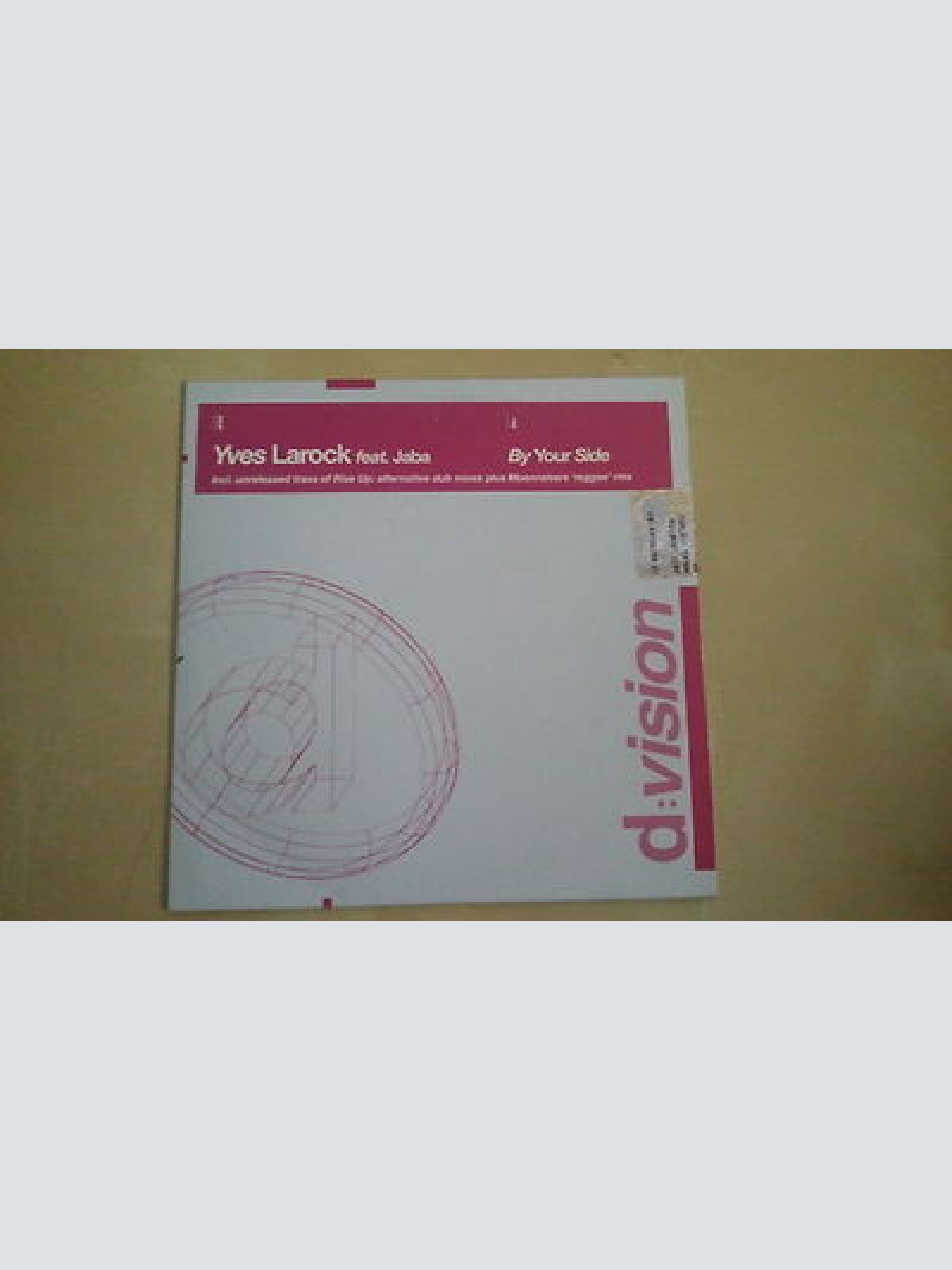 CD--D:VISION--YVES LAROCK --BY YOUR SIDE --CARDSLEEVE--11 TRACKS --PROMO
