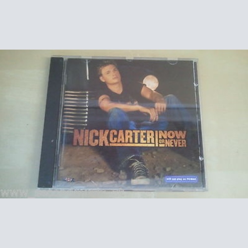 CD--NICK CARTER --NOW OR NEVER--- -ALBUM