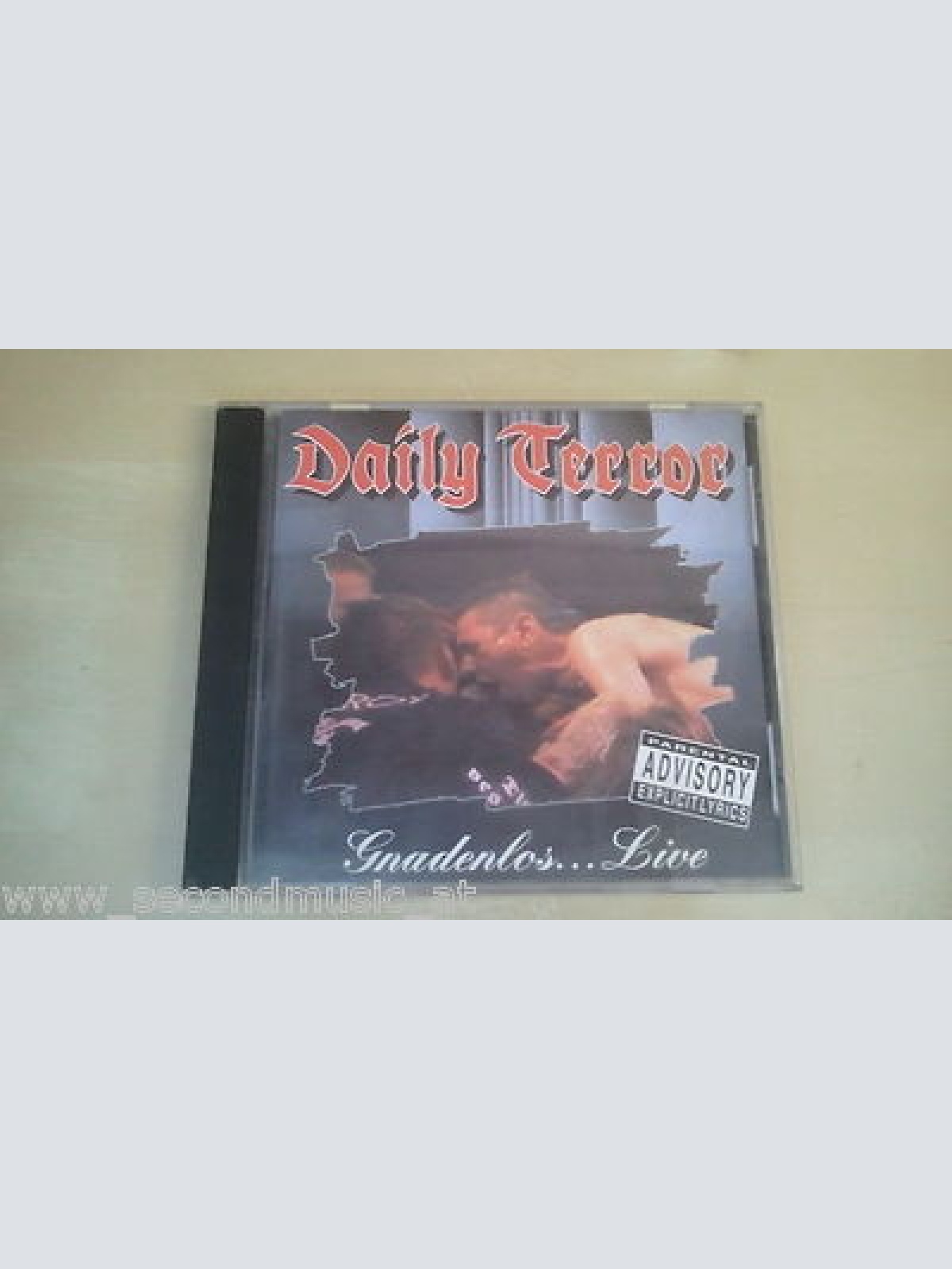 CD---DAILY TERROR--GNADENLOS LIVE---ALBUM