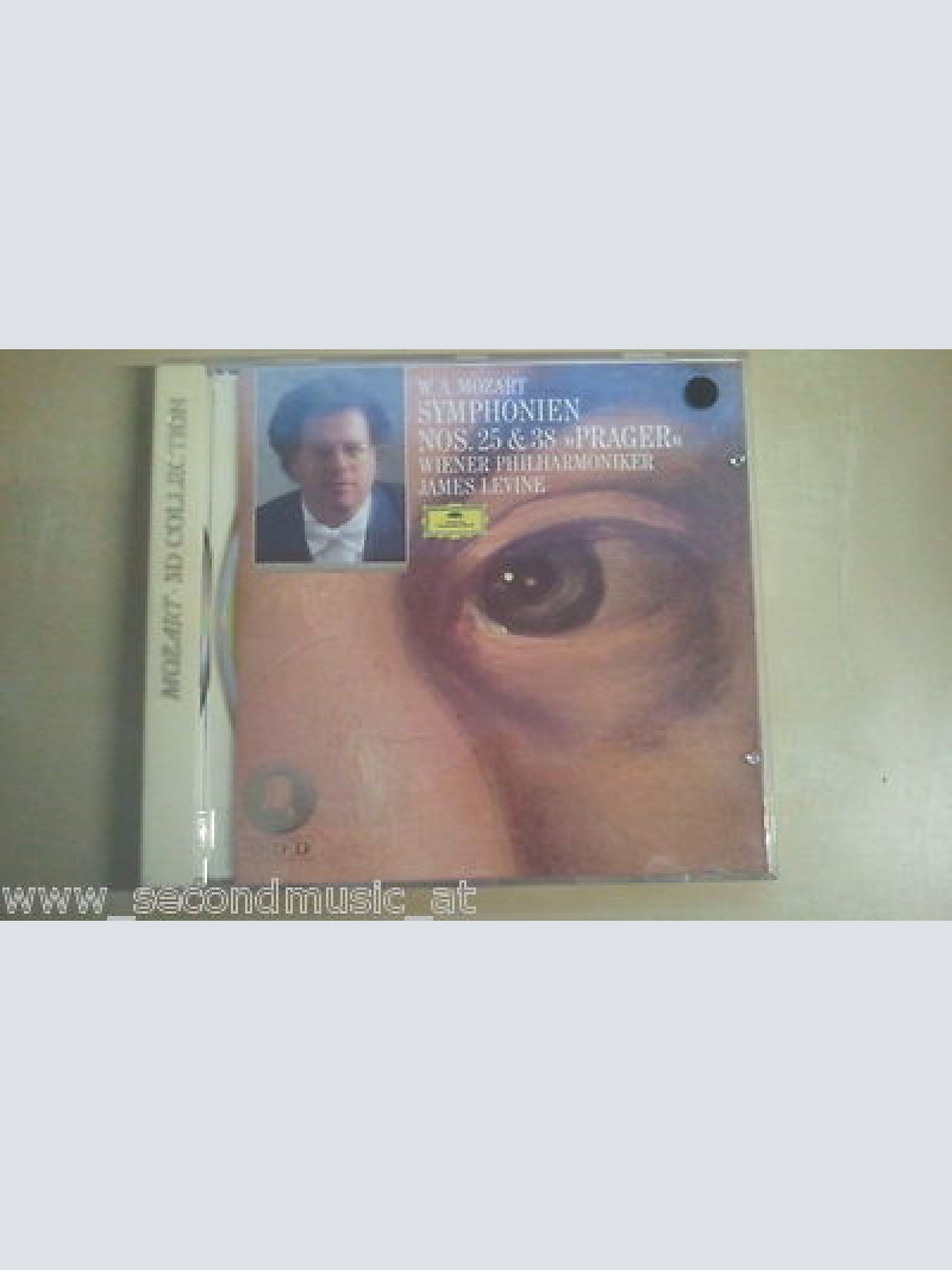 CD--W A MOZART--SYMPHONIEN--NOS 25 & 38 PRAGER-- -ALBUM