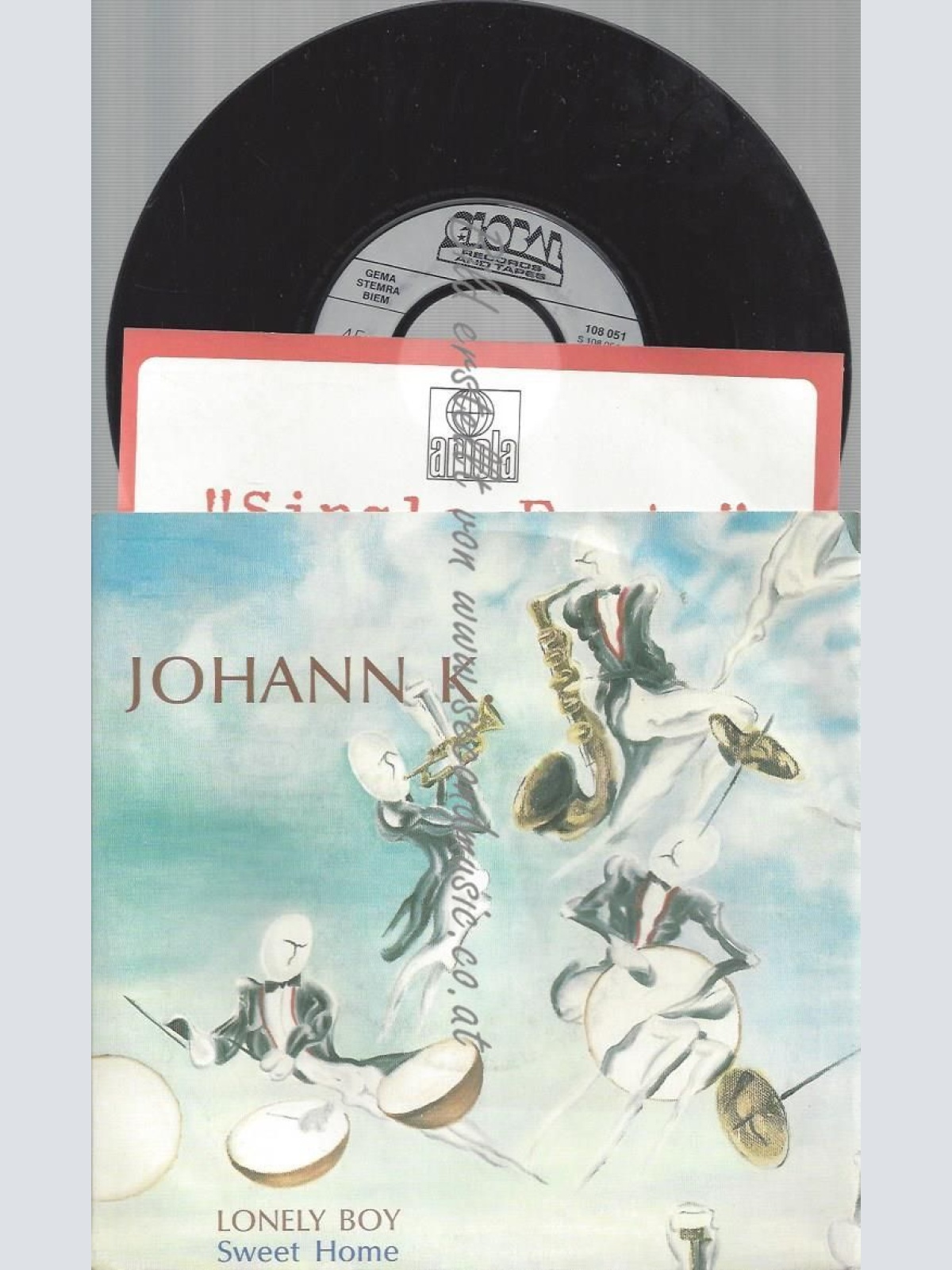 7" JOHANN K LONELY BOY // + SINGLE FACTS // GERMANY