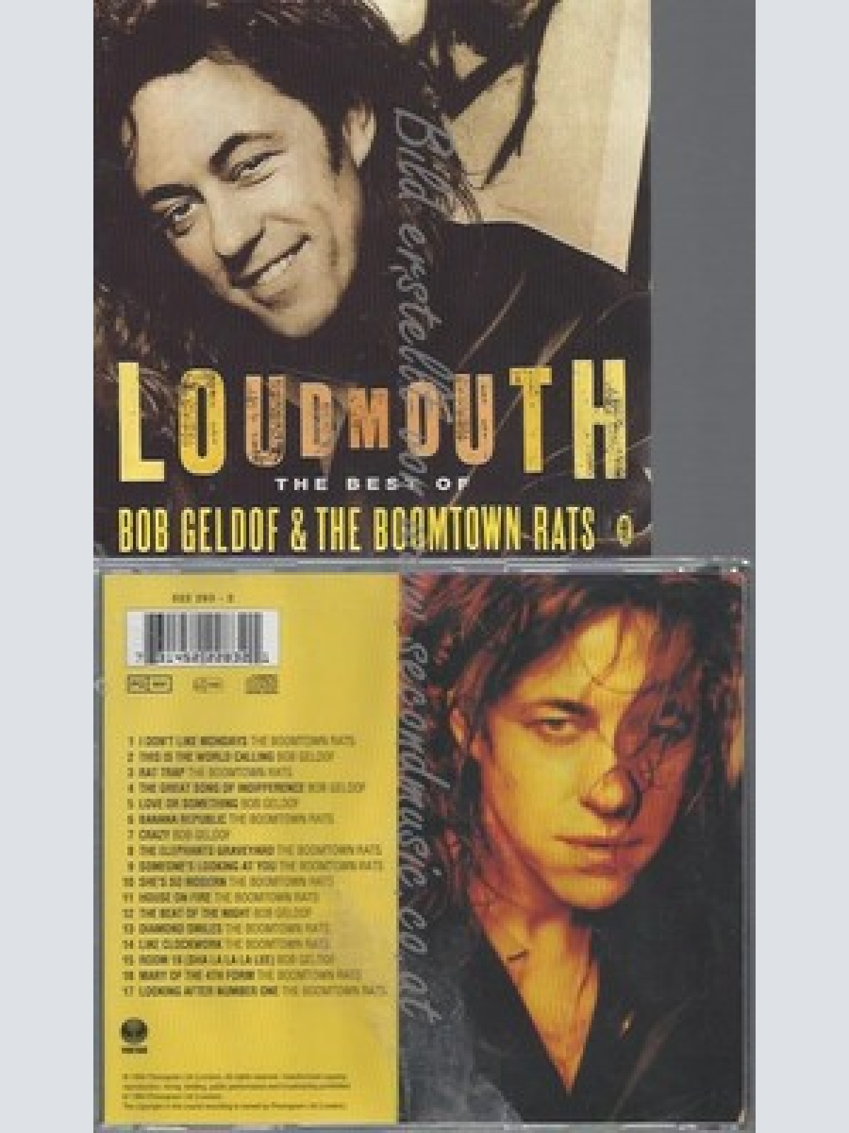CD--THE BEST OF BOB GELDOF / BOB GELDOF -- -- LOUDMOUTH