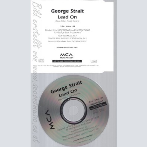 CD--GEORGE STRAIT--LEAD ON--PROMO