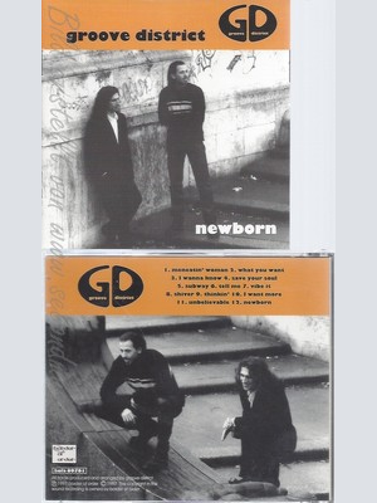 CD--GROOVE DISTRICT--NEWBORN