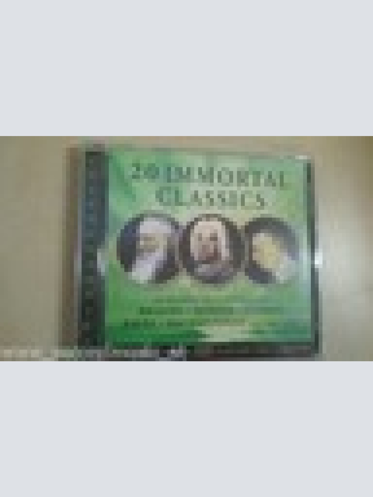 CD--20 IMMORTAL CLASSICS---ALBUM