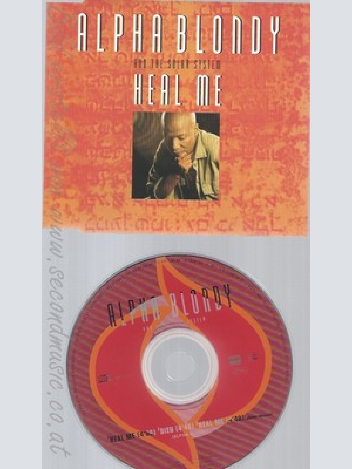 CD--ALPHA BLONDY - MAXI -- HEAL ME