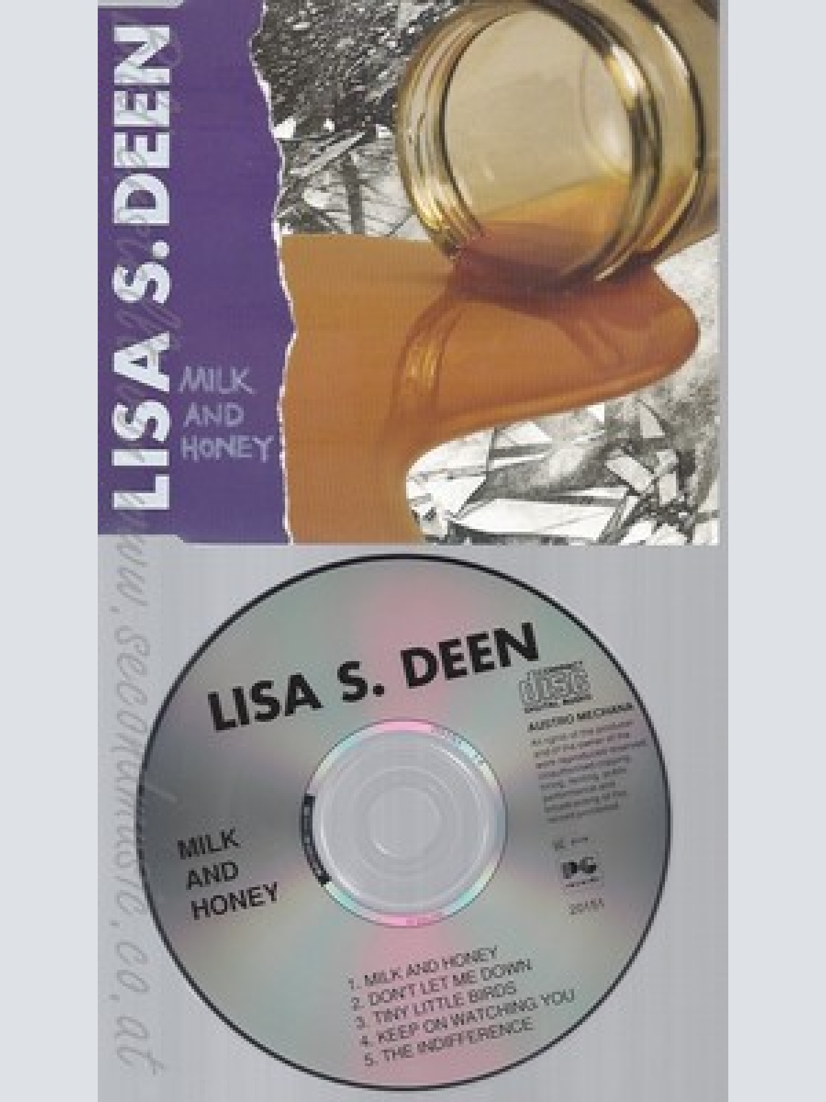 CD--LISA S. DEEN -- - SINGLE -- MILK & HONEY