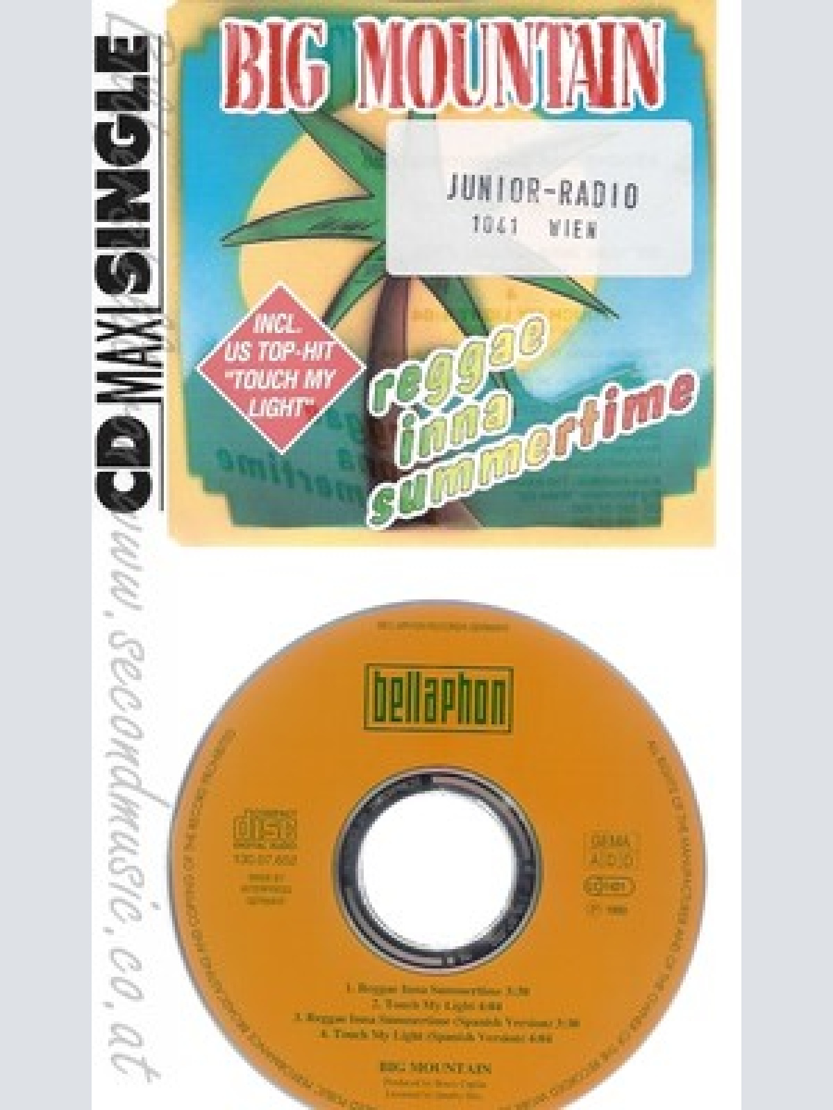 CD--BIG MOUNTAIN -  - - SINGLE -- REGGAE INNA SUMMERTIME