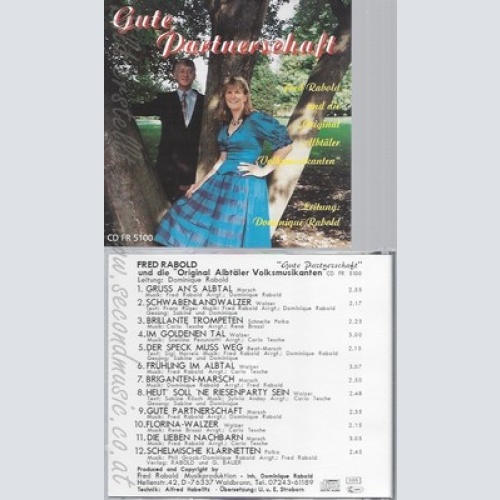 CD--FRED RABOLD UND DIE ORIG ALBTÄLER VOLKSMUSIKANTEN