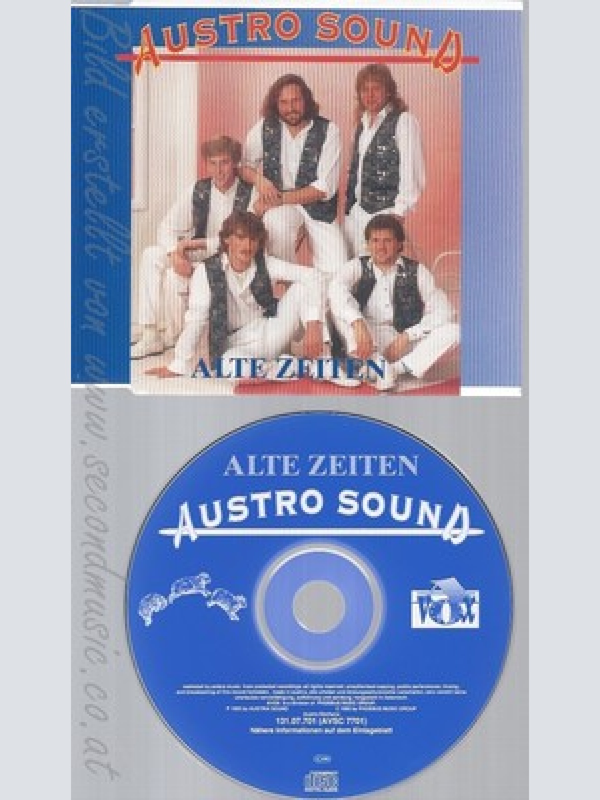 CD--AUSTRO SOUND --ALTE ZEITEN
