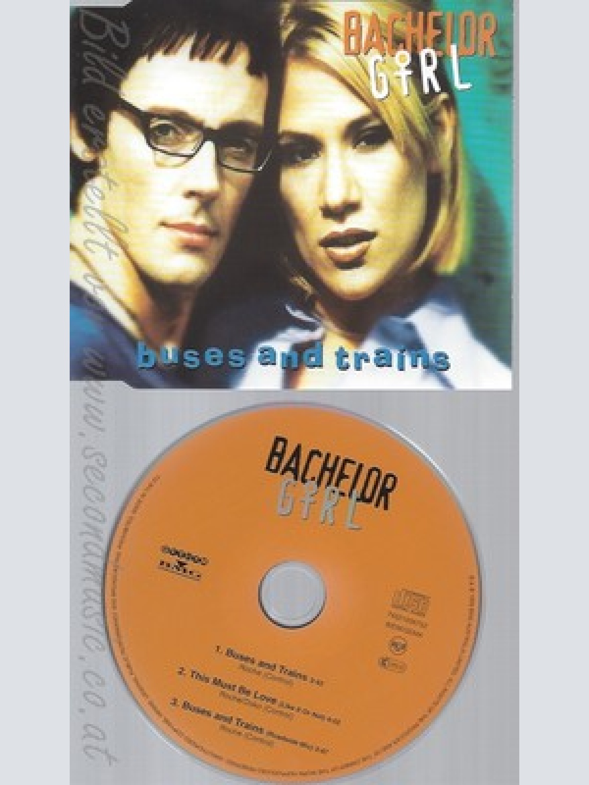 CD--BACHELOR GIRL -- - SINGLE -- BUSES AND TRAINS