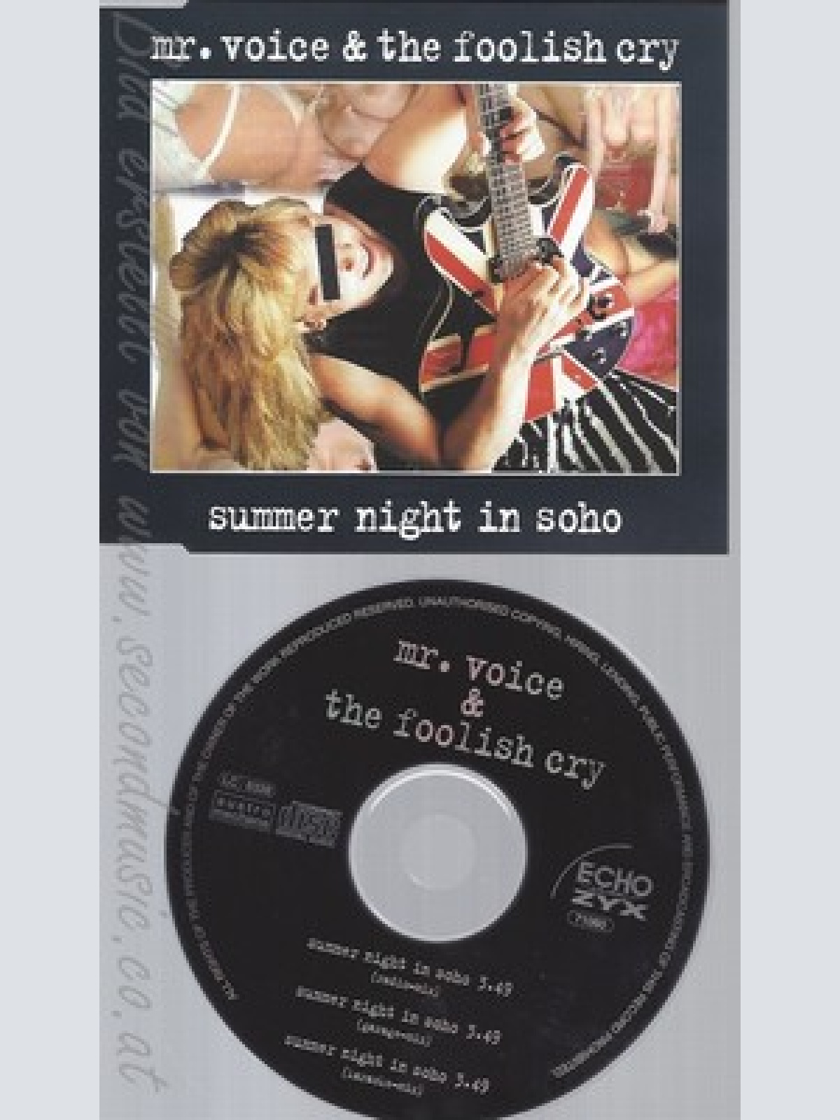 CD--MR.VOICE -- - SINGLE -- SUMMERNIGHT IN SOHO