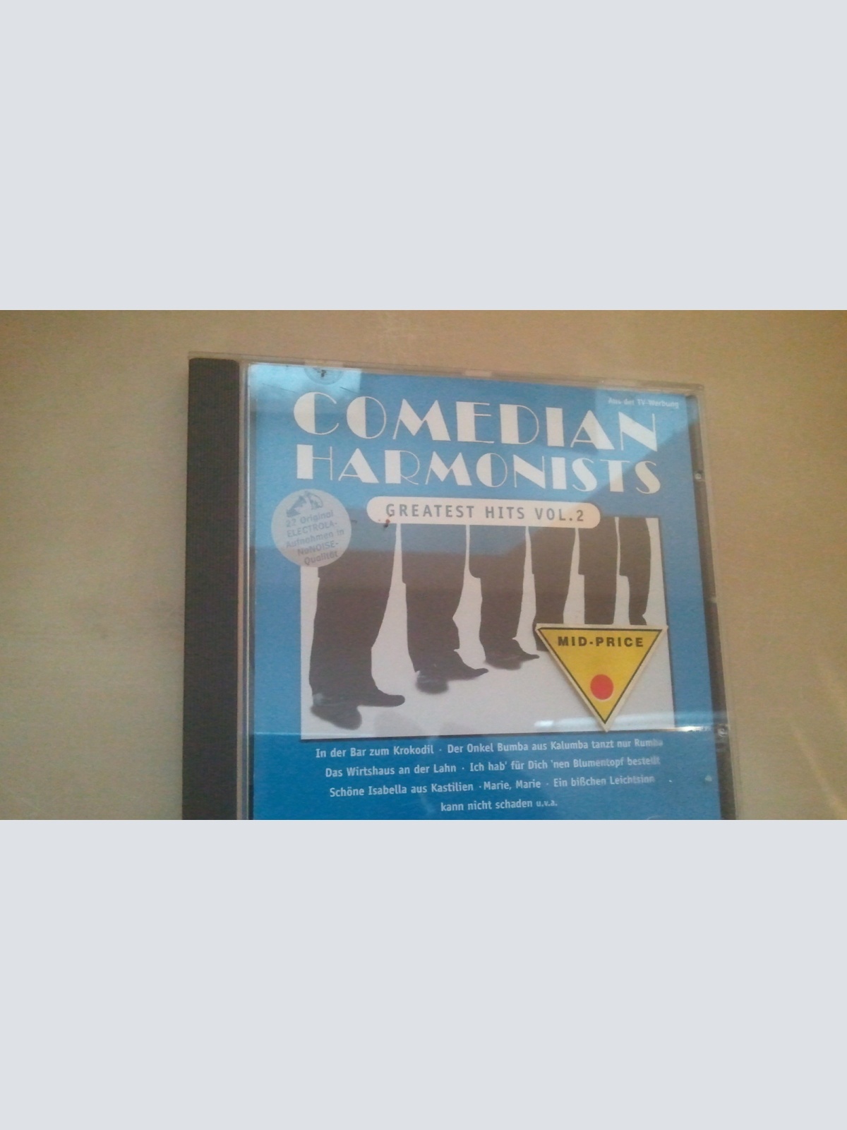 CD--COMEDIAN HARMONISTS--GREATEST HITS VOL 2-ALBUM
