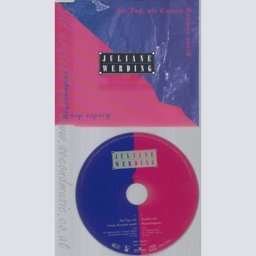 CD-KINDER DES REGENBOGENS -JULIANE WERDING - SINGLE -- AM TAG, ALS CONNY KRAMER