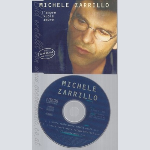 CD--MICHELE ZARRILLO -- - SINGLE -- L'AMORE VUOLE AMORE