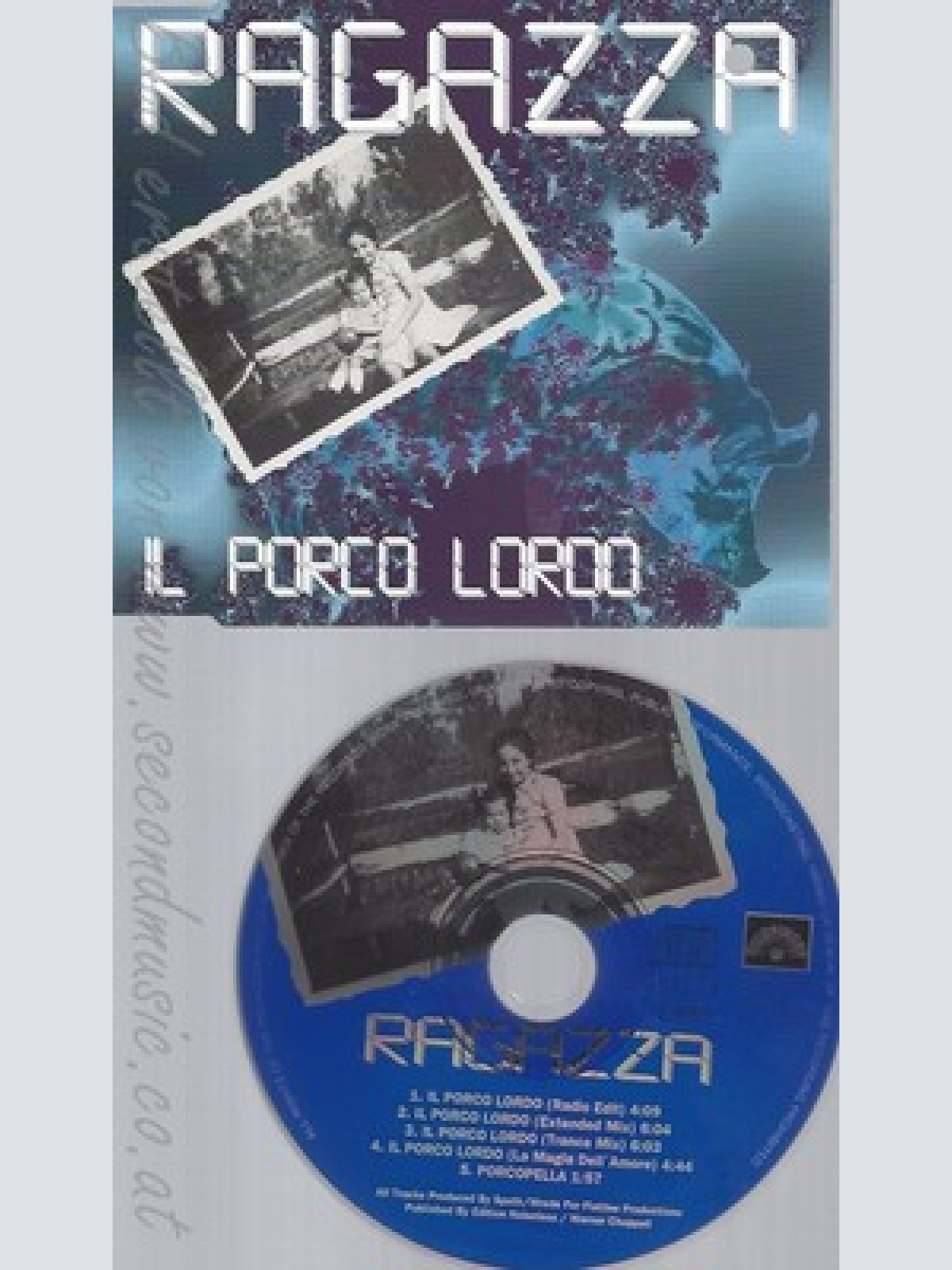 CD--RAGAZZA -- -  -- IL PORCO LORDO