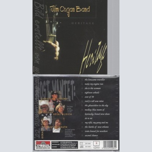 CD--JIM BAND COGAN - -- HERITAGE