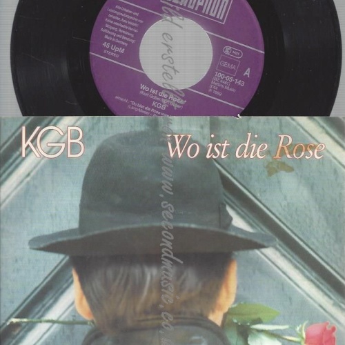 7" KGB // KURT GOBER BAND    WO IST DIE ROSE