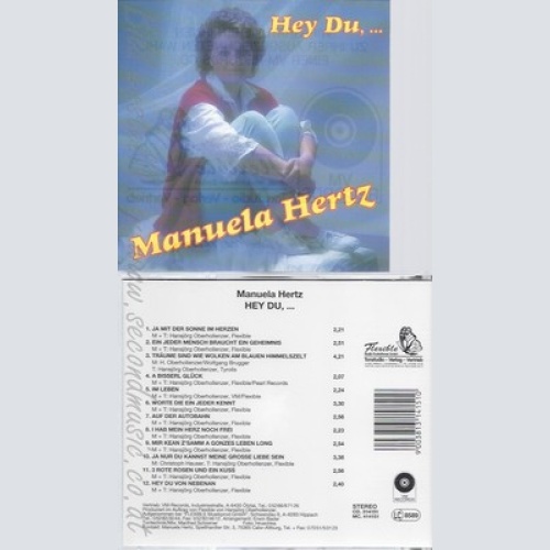 CD--MANUELA HERTZ--HEY DU
