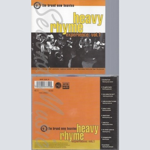 CD-- BRAND NEW HEAVIES -1992- -- THE HEAVY RHYME EXPERIENCE