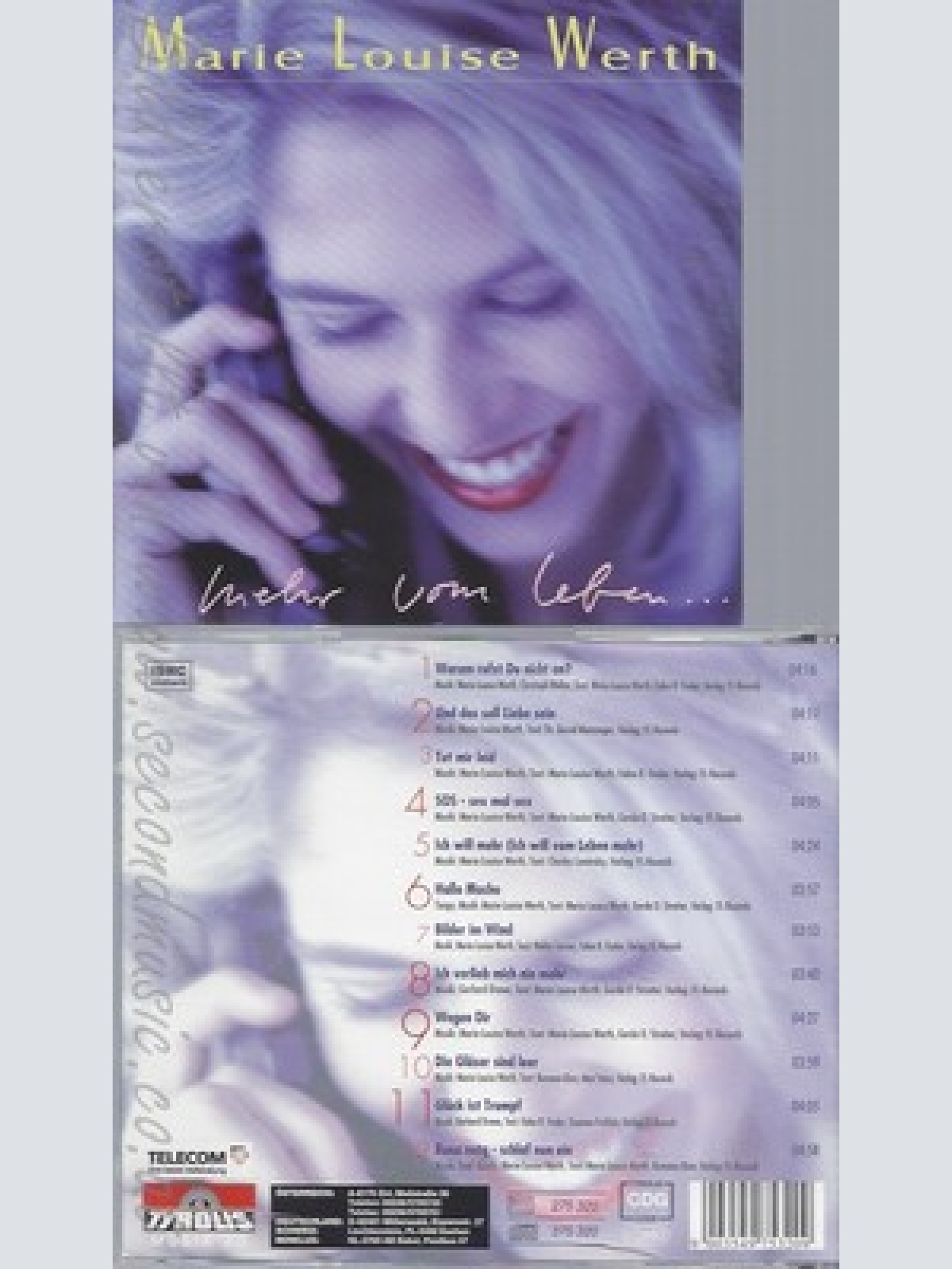 CD--MARIE LOUISE WERTH - -- MEHR VOM LEBEN