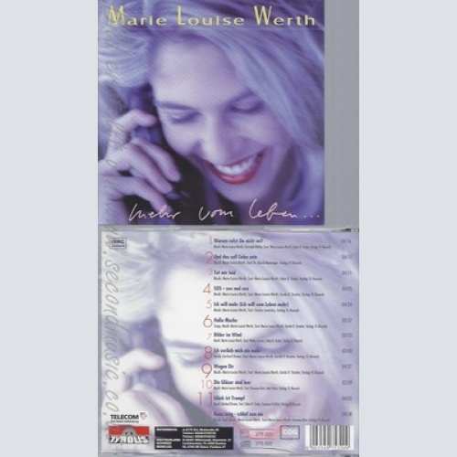 CD--MARIE LOUISE WERTH - -- MEHR VOM LEBEN