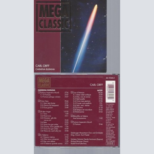 CD--CARMINA BURANA
