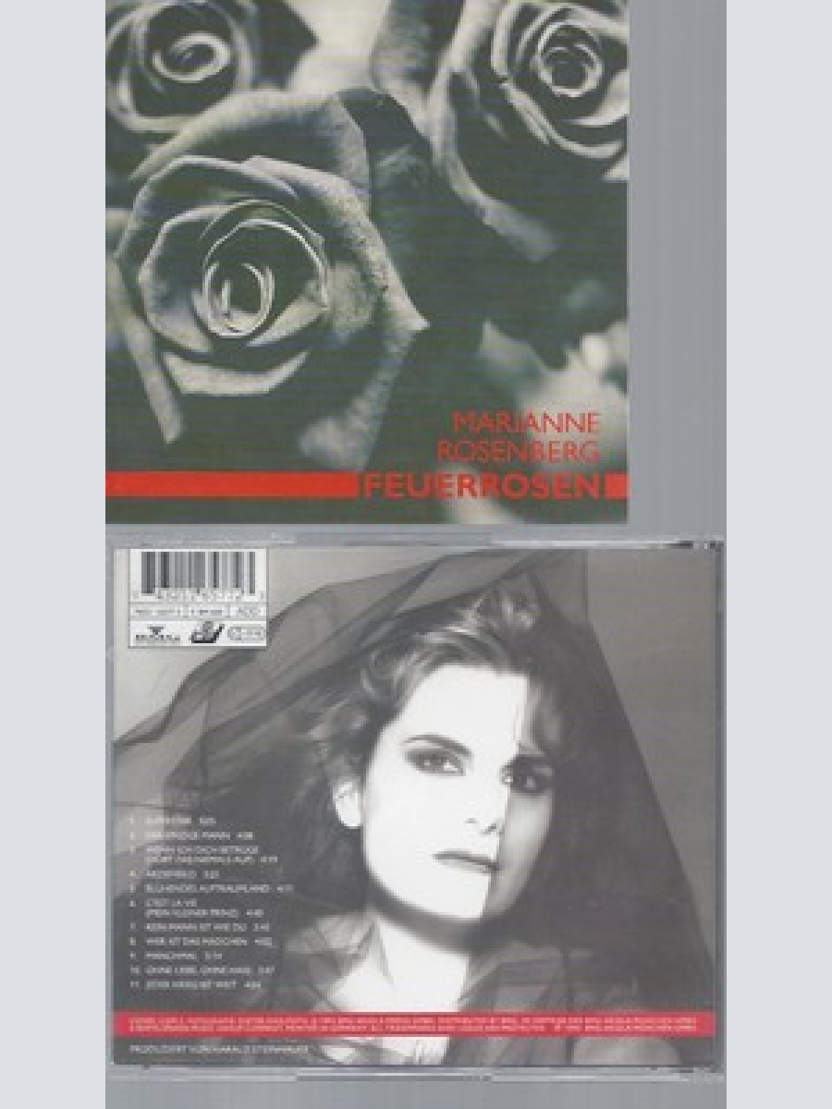 CD--MARIANNE ROSENBERG -1993- -- FEUERROSEN