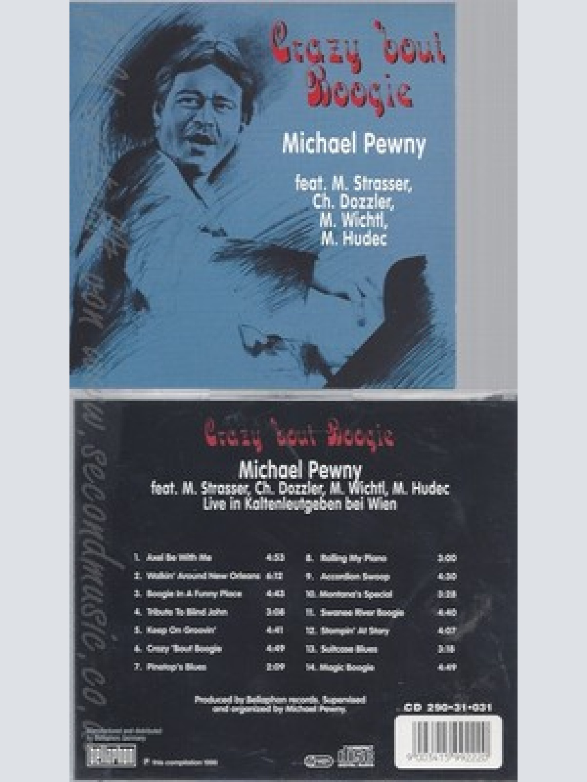CD--MICHAEL PEWNY -1996- -- CRAZY'BOUT BOOGIE
