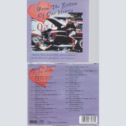 CD--VARIOUS - -- FROM THE BOTTOM OF OUR HEARTS