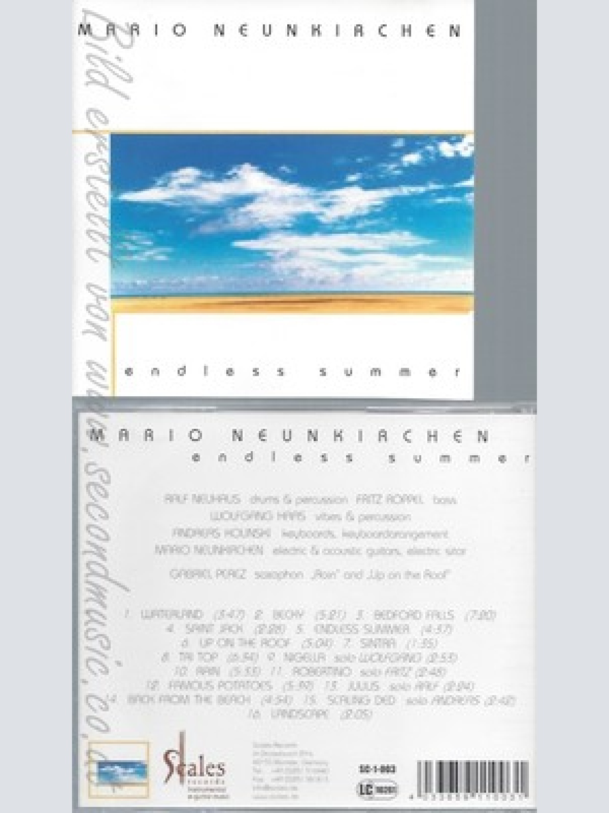 CD--MARIO NEUNKIRCHEN, WOLFGANG HAAS, ANDREAS KOLINSKI UND FRITZ ROPPEL -- ENDLE