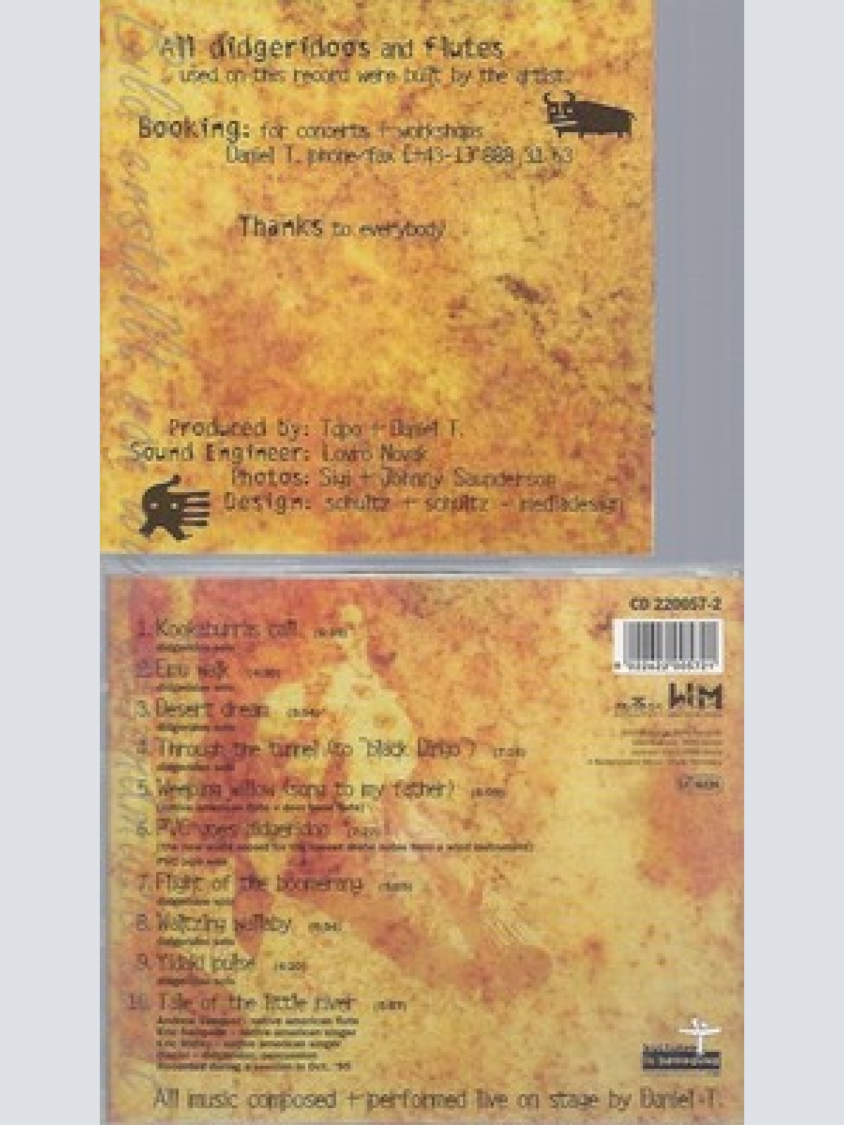 CD--DANIEL - -- DIDGERIDOO LIVE