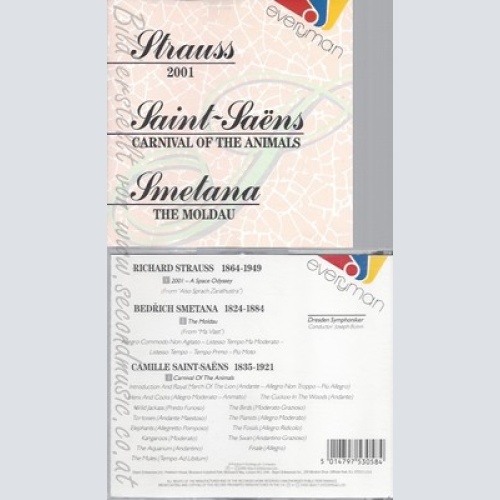 CD--Strauss -Saens -