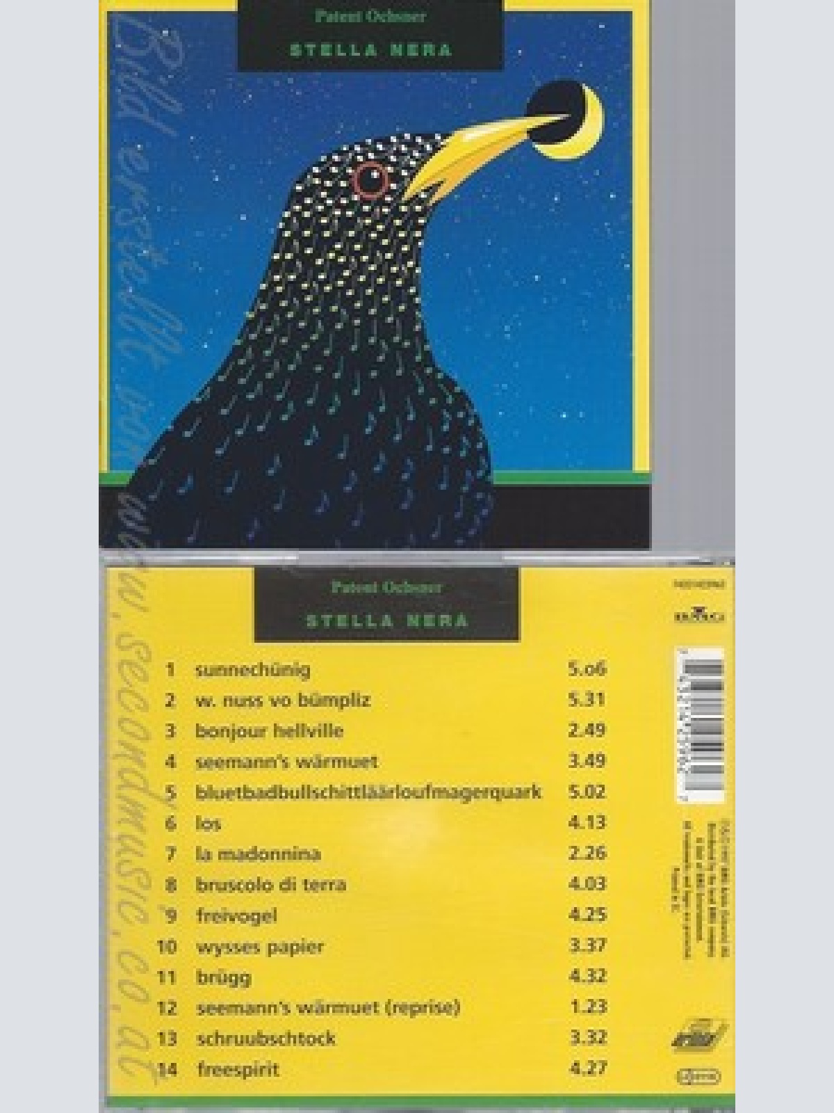 CD--PATENT OCHSNER -1997- -- STELLA NERA