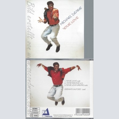 CD--MICHAEL DEANE - -- YOUR LOVE