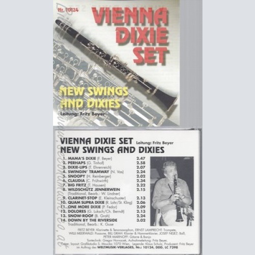 CD--VIENNA DIXIE SET--NEW SWINGS AND DIXIES
