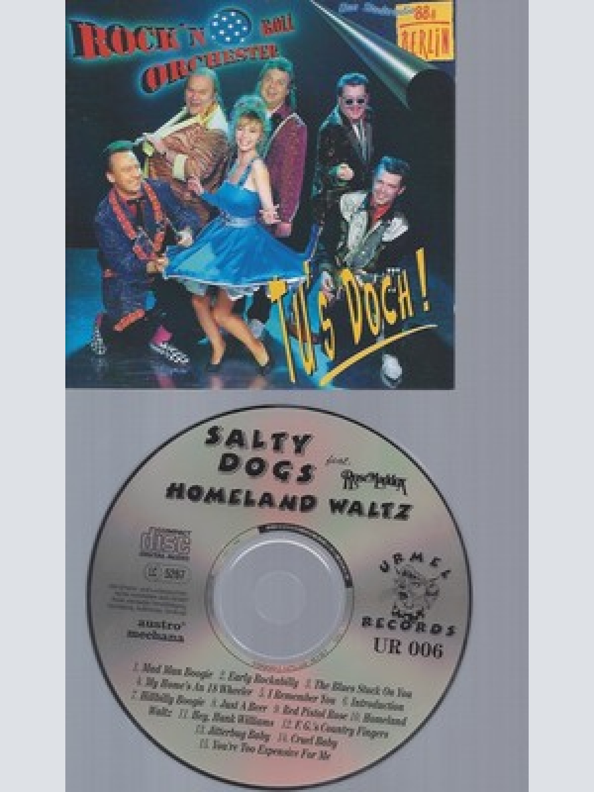 CD--SALTY DOGS -1998- -- HOMELAND WALTZ