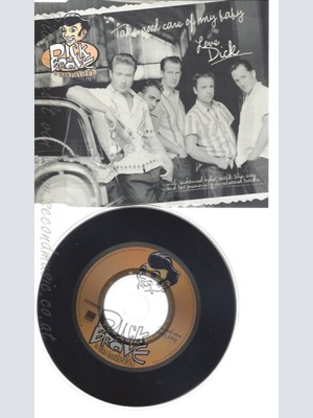 CD--DICK BRAVE & THE BACKBEATS -- --- TAKE GOOD CARE OF MY BABY