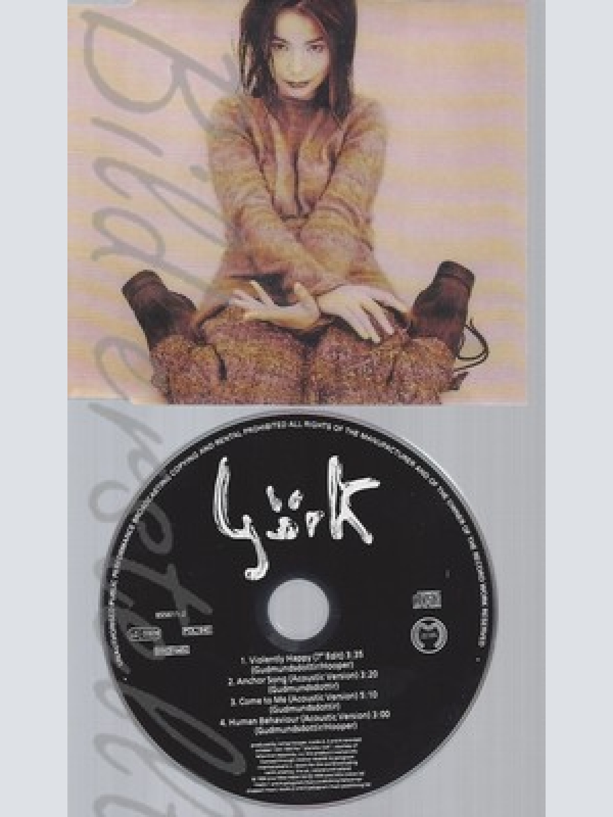 CD--BJOERK ----VIOLENTLY HAPPY