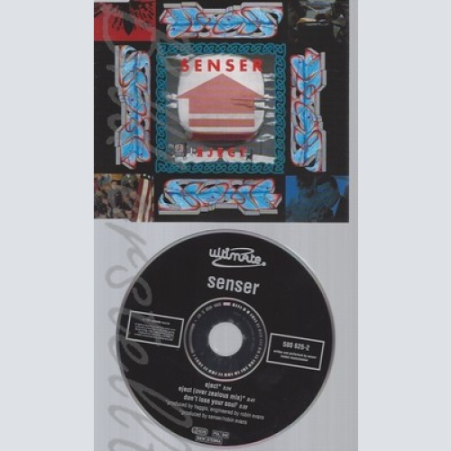 CD--SENSER ----3 TRACKS, 1993, INCL. OVER ZEALOUS MIX-
